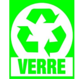 Signalisation Tri du Verre A5 TRI VERRE PVC 0.1