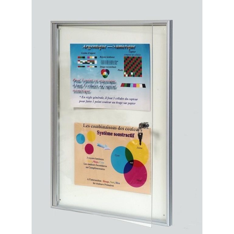 Vitrine intérieure extra plate Vitrine intérieure extra plate