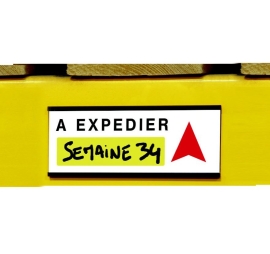Porte-étiquette aimanté - Rouleau 5m - H 15/20/30/40/50 mm 50 1.4