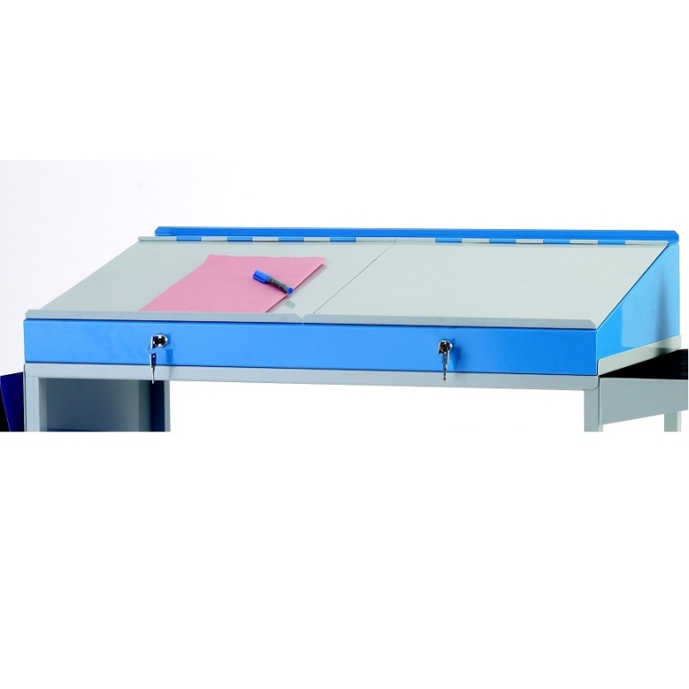 Caisson double pour pupitre d'atelier Caisson double pour pupitre d'atelier
