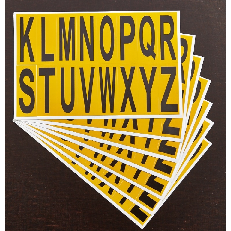 Lettres adhésives Lettres adhésives
