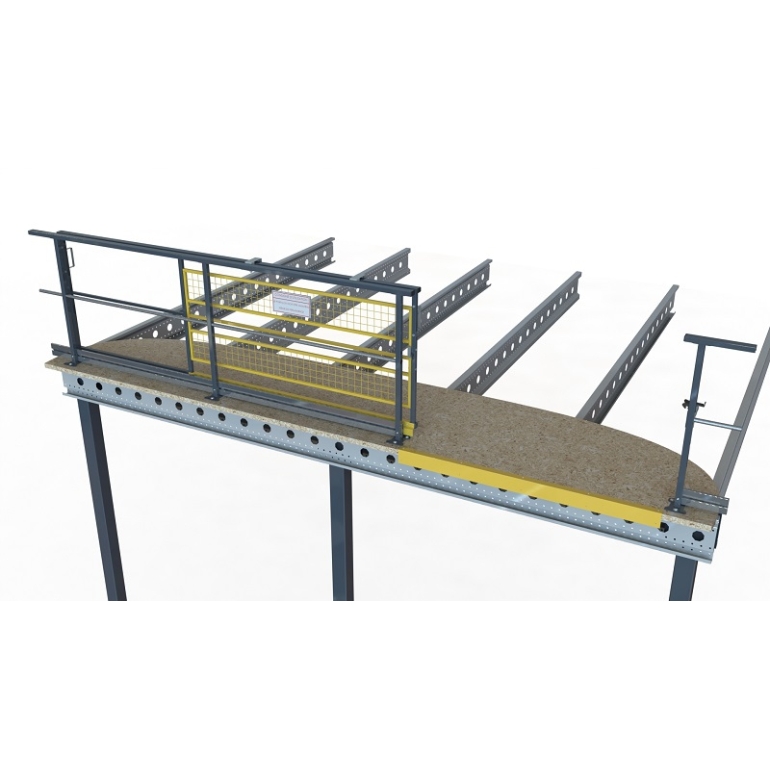 Portillon coulissant pour plate forme Portillon coulissant pour plate forme