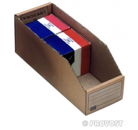 Bacs carton Procart standard 300 x 160 mm - Lot de 50