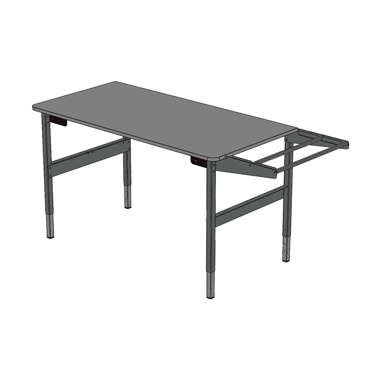 Schéma dévidoir pour extension latérale de table d'emballage Schéma dévidoir pour extension latérale de table d'emballage