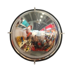 Miroir de sécurité acrylique convexe pour entrepôt 2 DÔME - VISION A 360°