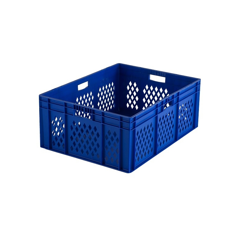 Bac en plastique bleu ajouré Bac en plastique bleu ajouré