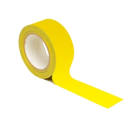 Ruban adhésif bicolore BICOLO pour signalisation en entrepôts. - jaune et  noir