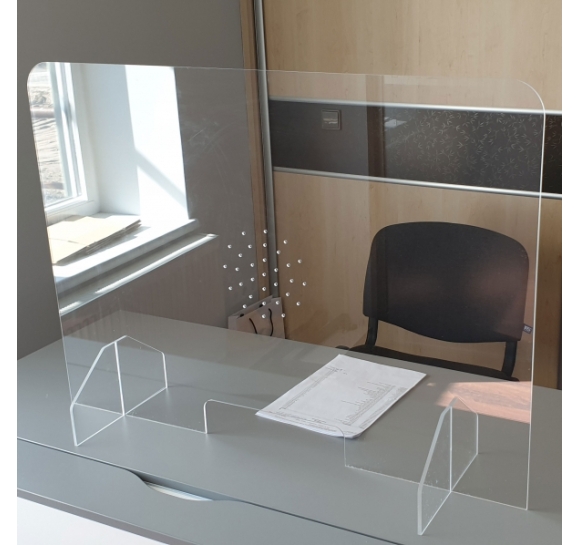Plexiglass Protection Bureau Transparent- Plaque plexiglas avec